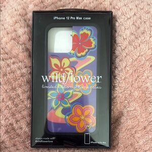 Wildflower iphone 12 pro max case